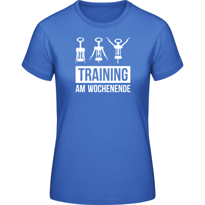 Training am Wochenende Frauen T-Shirt contain pic