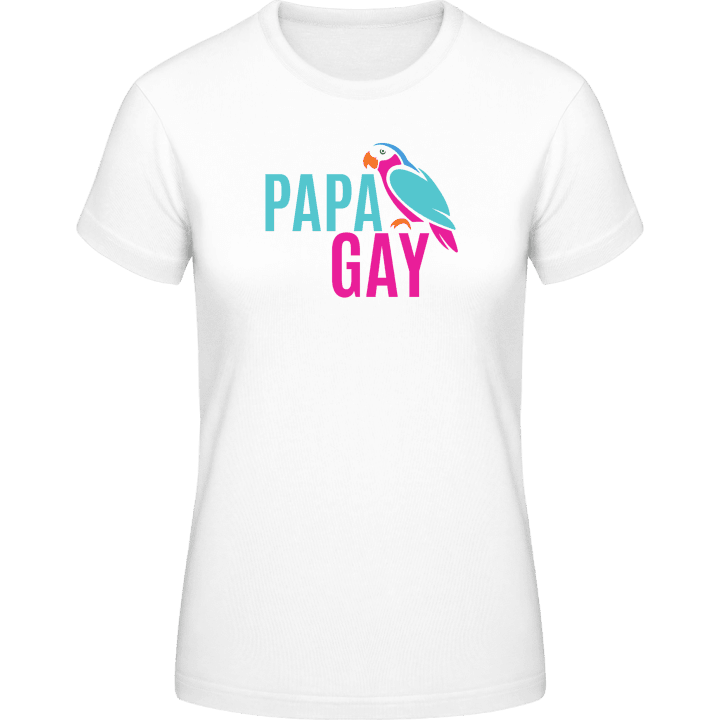 Papa Gay T-skjorte for kvinner contain pic