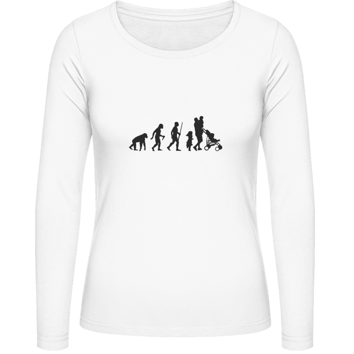 Dad Evolution Women long Sleeve Shirt 0 image