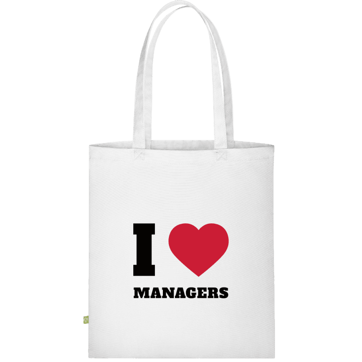 I Love Managers Stoffen tas contain pic