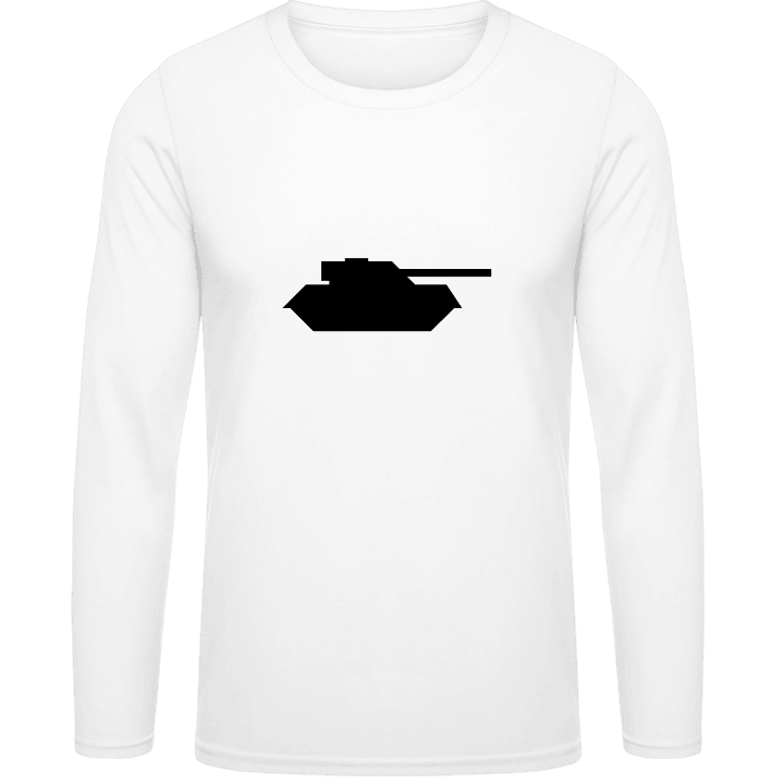 Tank Silouhette Long Sleeve Shirt contain pic
