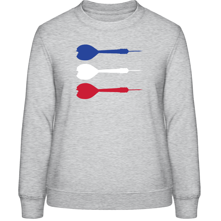French Darts Sweat-shirt pour femme contain pic