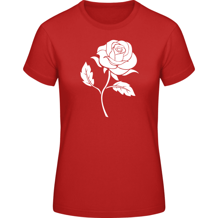 Rose Illustration Vrouwen T-shirt 0 image