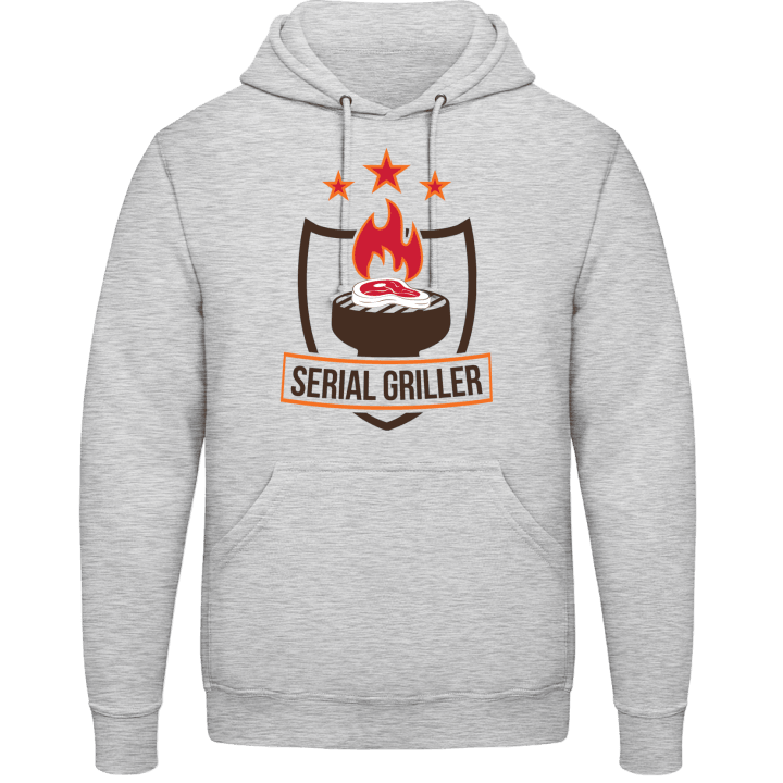 Serial Griller Flame Hoodie contain pic