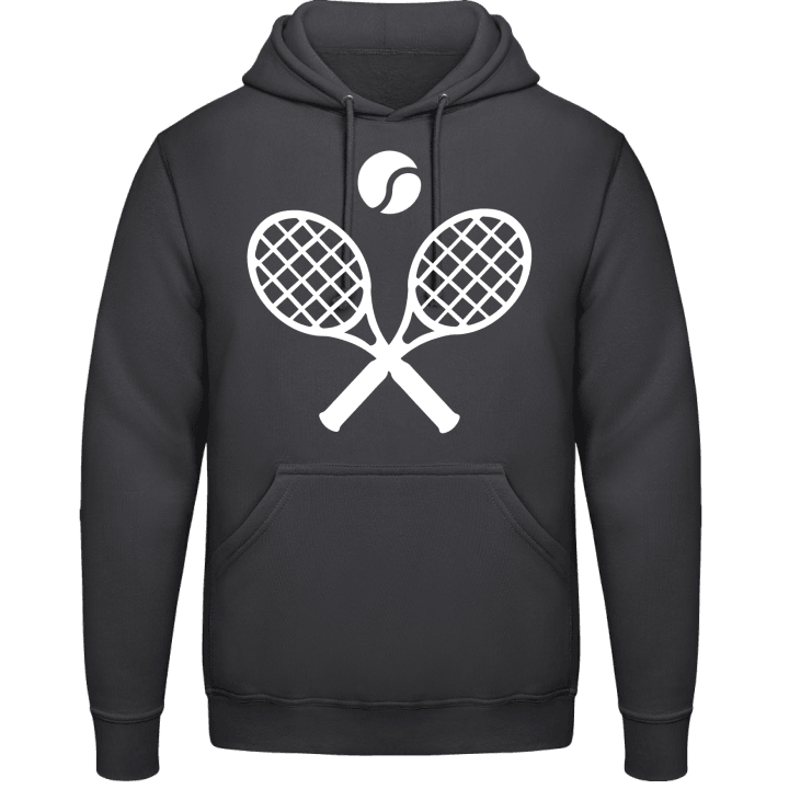 Crossed Tennis Raquets Sudadera con capucha contain pic