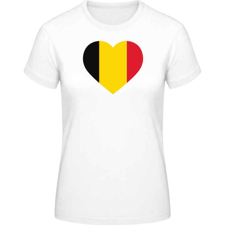 Belgium Heart Camiseta de mujer contain pic