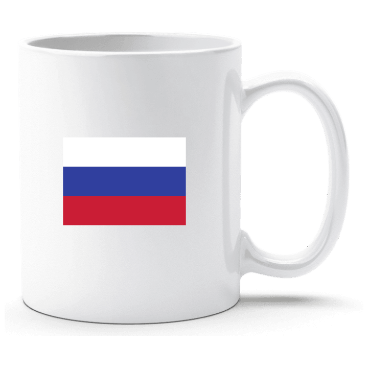Russian Flag Taza contain pic
