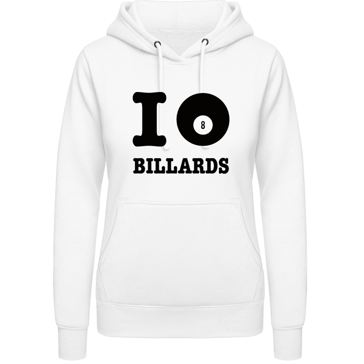 I Heart Billiards Women Hoodie contain pic
