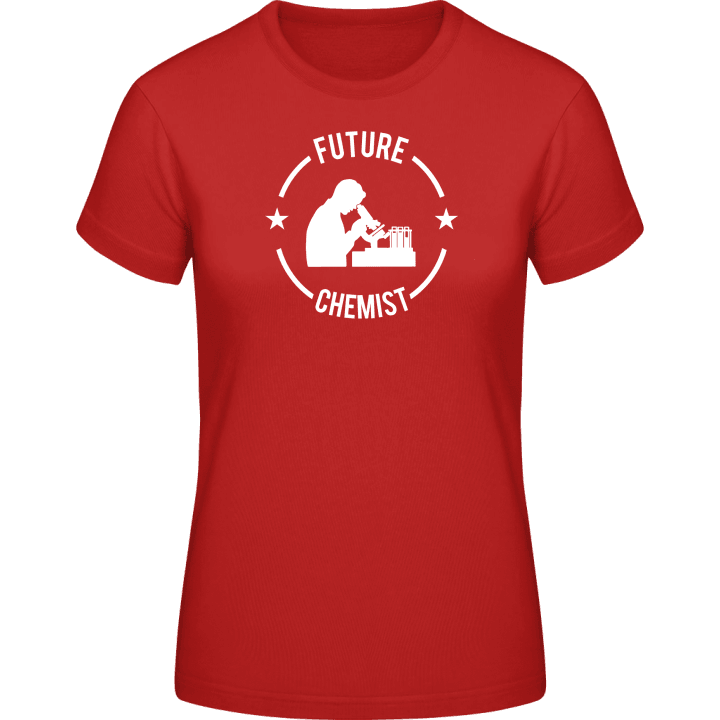 Future Chemist Logo Frauen T-Shirt contain pic