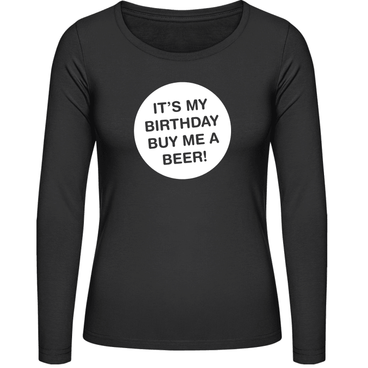 Birthday Beer Vrouwen Lange Mouw Shirt 0 image
