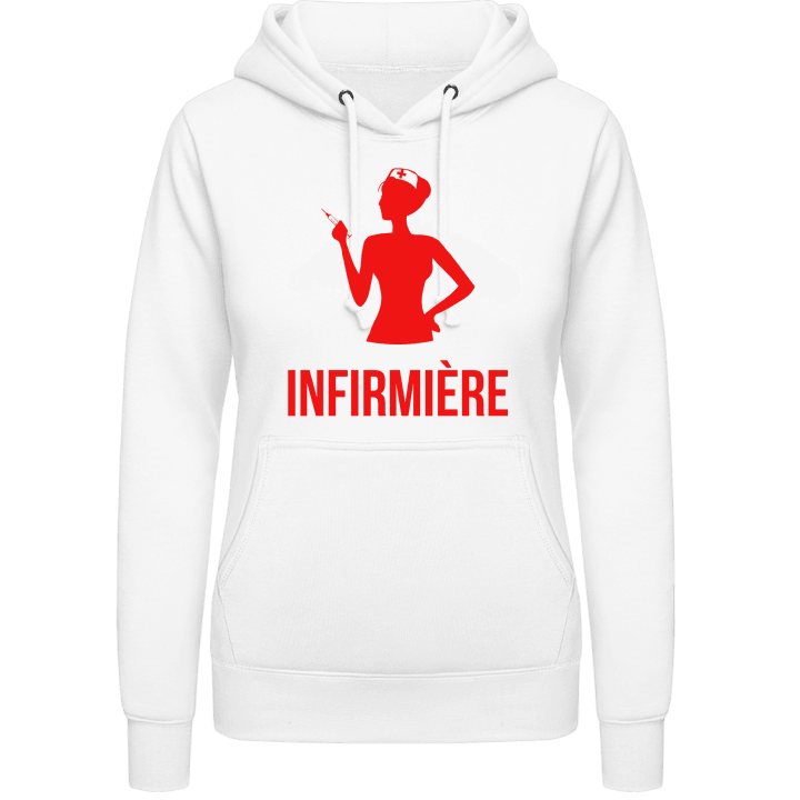 Infirmière Vrouwen Hoodie contain pic