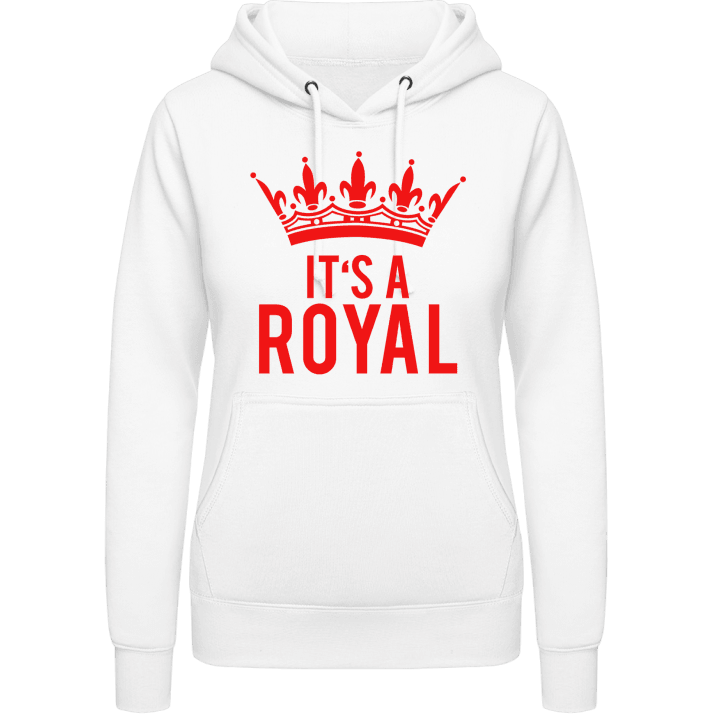 It´s A Royal Vrouwen Hoodie contain pic