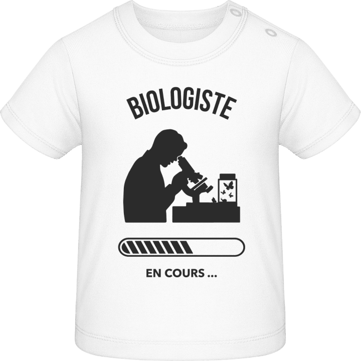 Biologiste en cours T-shirt bébé contain pic
