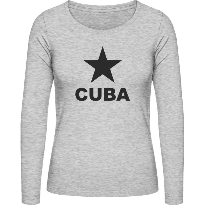 Cuba Camisa de manga larga para mujer contain pic