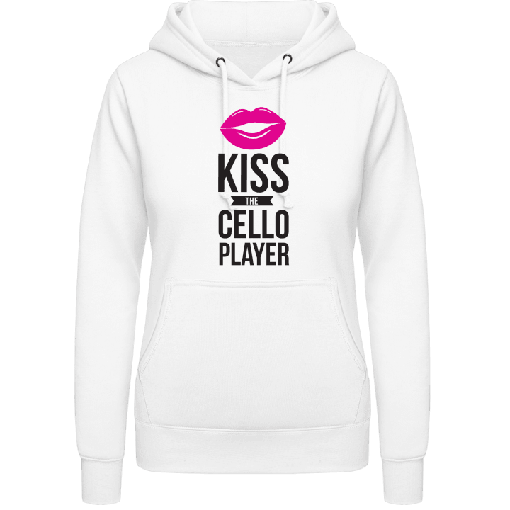 Kiss The Cello Player Sweat à capuche pour femme contain pic