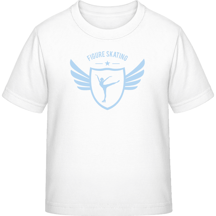 Figure Skating Winged T-shirt pour enfants contain pic