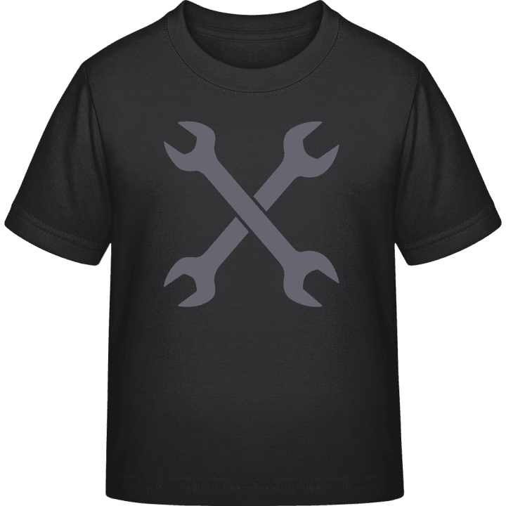 Crossed Wrench Kinderen T-shirt contain pic
