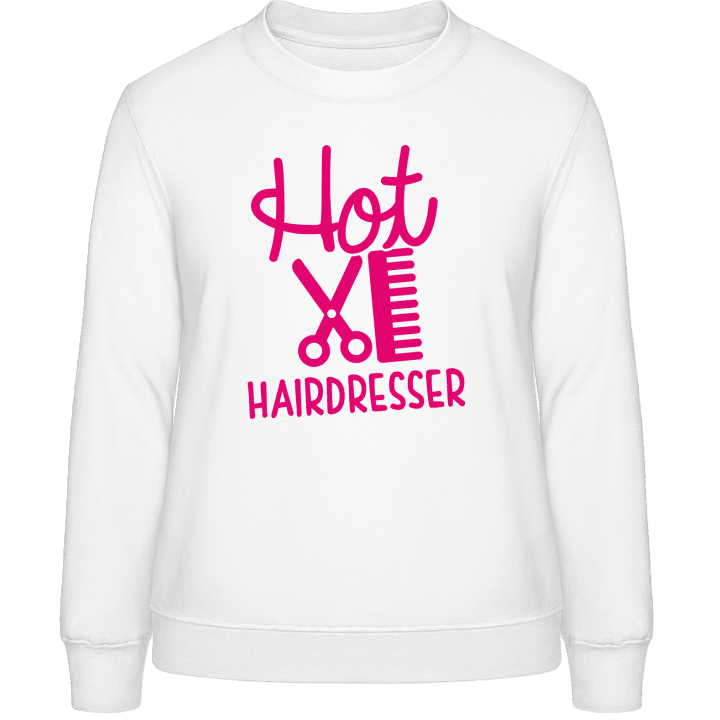 Hot Hairdresser Sweat-shirt pour femme contain pic