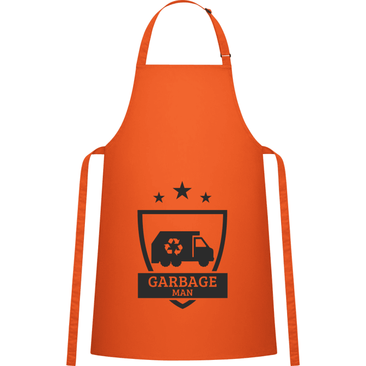 Garbage Man Coat Of Arms Kitchen Apron contain pic