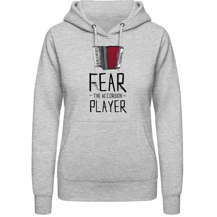 Fear The Accordion Player Hettegenser for kvinner contain pic