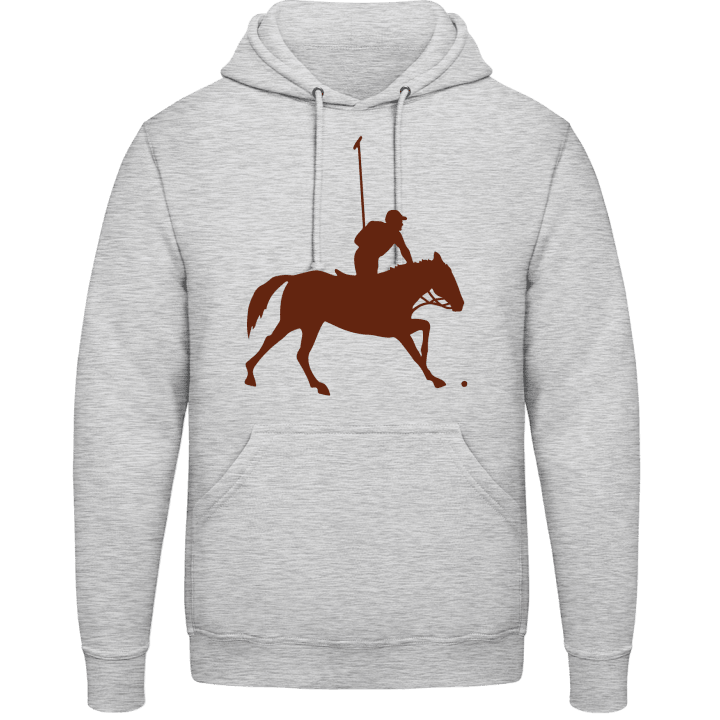 Polo Player Silhouette Hoodie contain pic