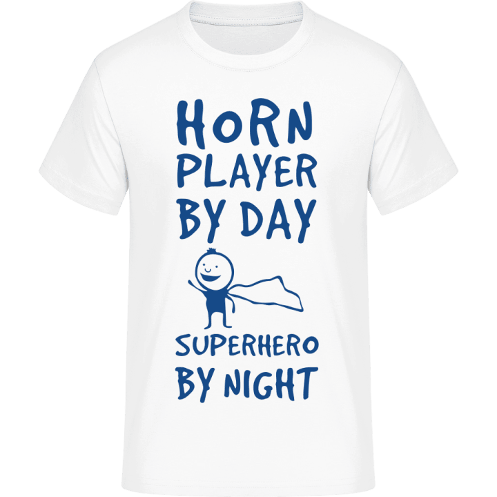 Horn Player By Day Superhero By Night T-shirt contain pic