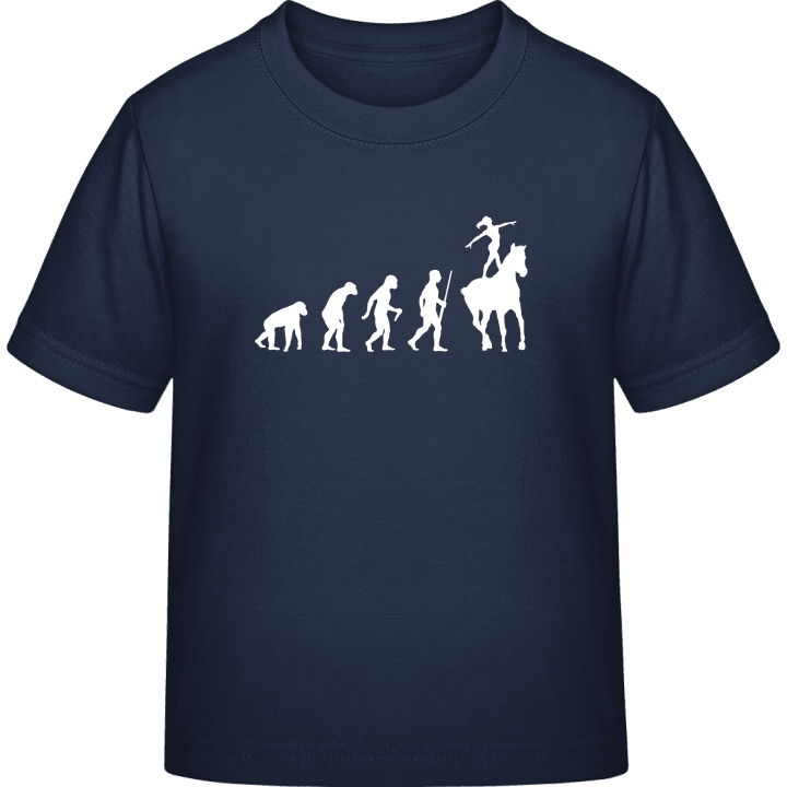 Vaulting Evolution Kids T-shirt contain pic