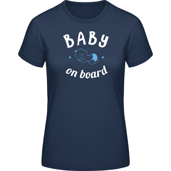 Baby Boy on Board T-skjorte for kvinner 0 image