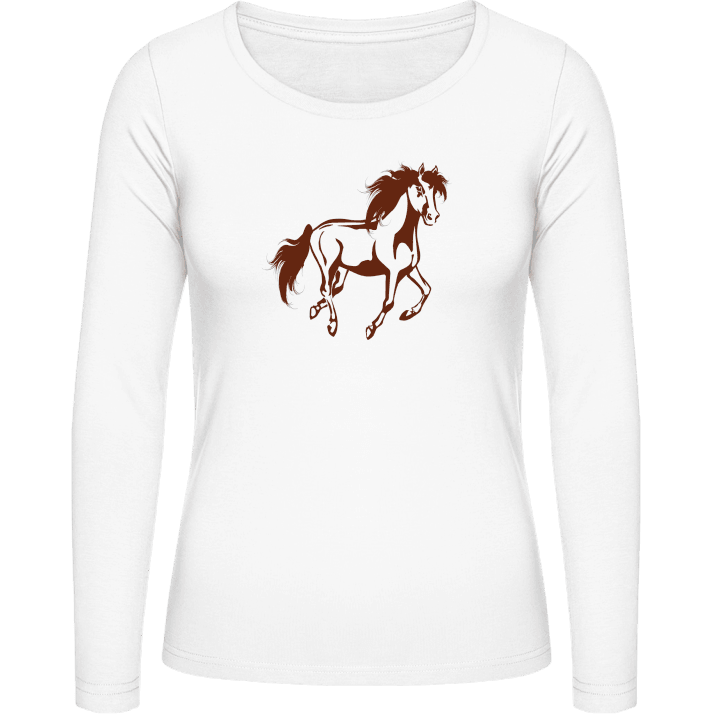 Wild Horse Running Frauen Langarmshirt 0 image