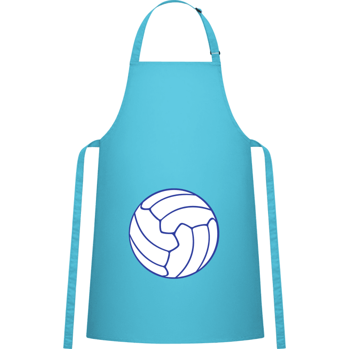 White Volleyball Ball Kitchen Apron contain pic