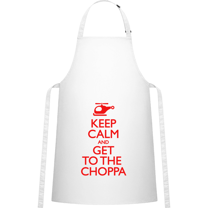 Keep Calm And Get To The Choppa Forklæde til madlavning 0 image