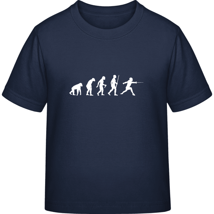 Fencing Evolution Camiseta infantil contain pic