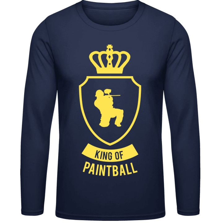 King Of Paintball Langarmshirt contain pic