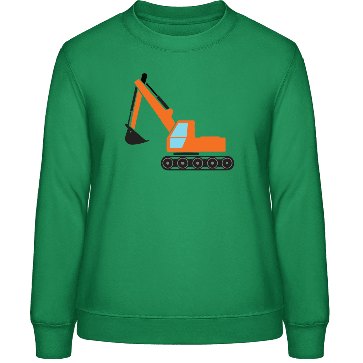 Excavator Construction Frauen Sweatshirt contain pic