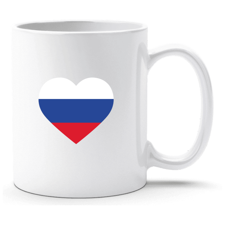Russia Heart Flag Tasse 0 image