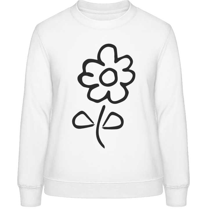 Flower Comic Frauen Sweatshirt 0 image