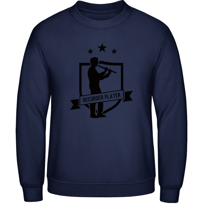 Recorder Player Star Sweatshirt contain pic