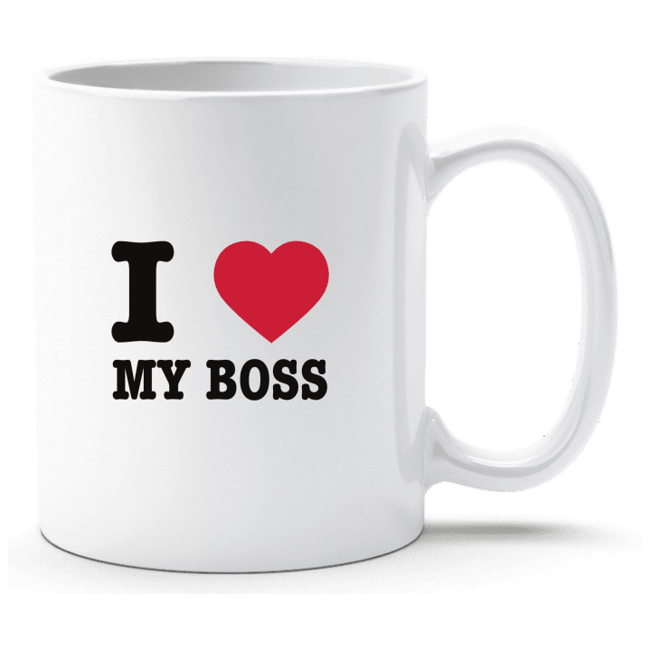 I Love My Boss Cup contain pic