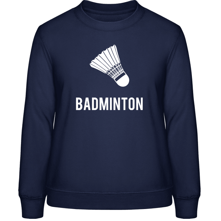 Badminton Design Frauen Sweatshirt 0 image