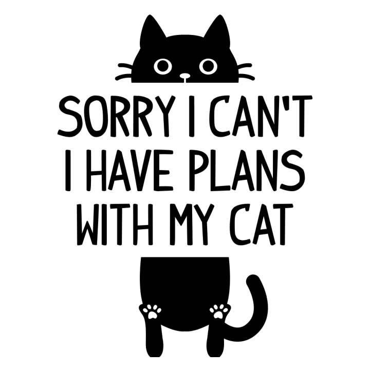 I Have Plans With My Cat Langermet skjorte 0 image