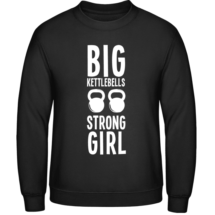 Big Kettlebels Strong Girl Felpa contain pic