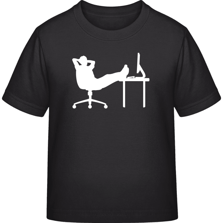 Office Chilling T-shirt för barn 0 image