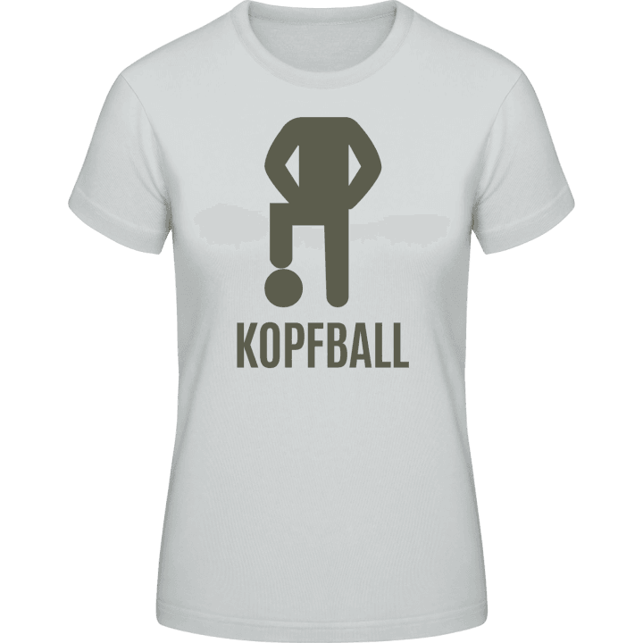 Kopfball Frauen T-Shirt contain pic
