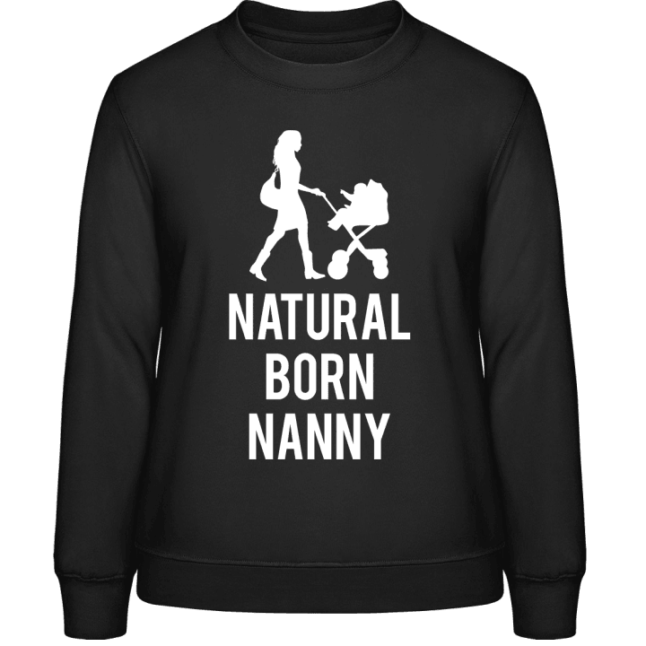 Natural Born Nanny Felpa donna contain pic