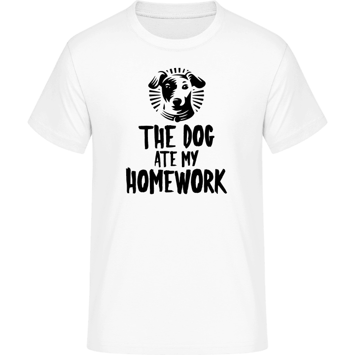 The Dog Ate My Homework T-Shirt contain pic