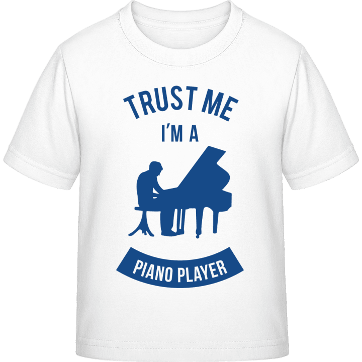 Trust Me I'm A Piano Player Camiseta infantil contain pic