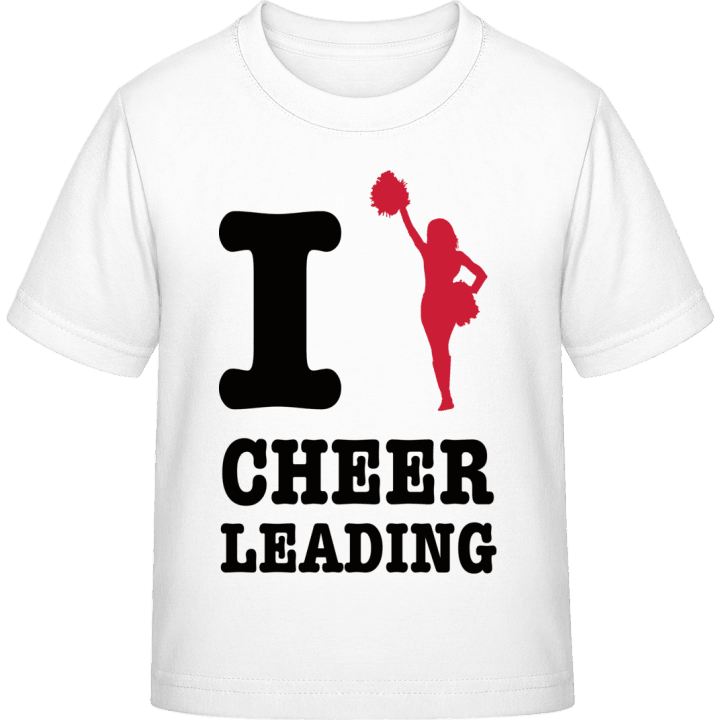 I Love Cheerleading Kids T-shirt contain pic