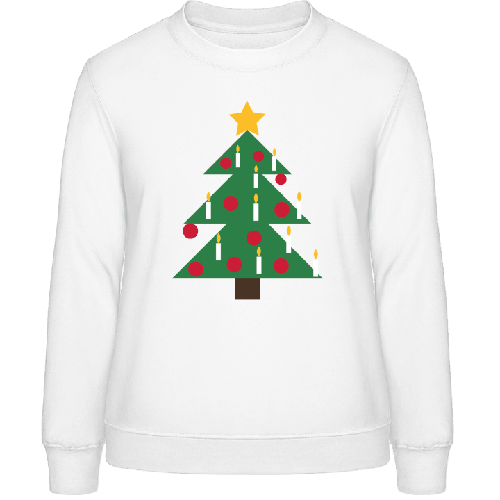 Decorated Christmas Tree Vrouwen Sweatshirt 0 image