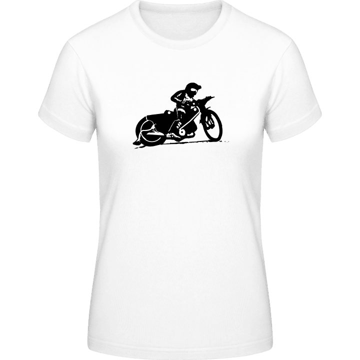 Speedway Racing Silhouette Frauen T-Shirt 0 image