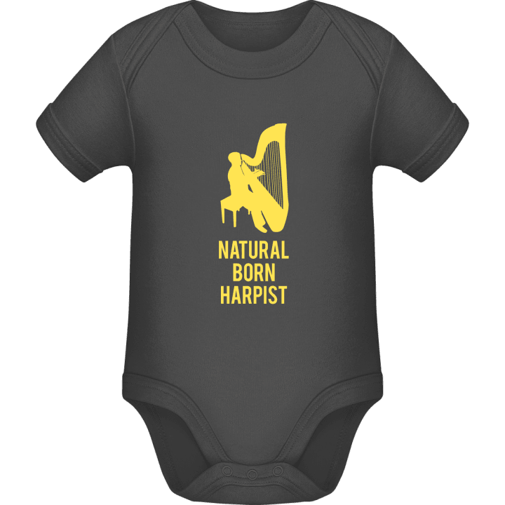 Natural Born Harpist Baby Romper contain pic